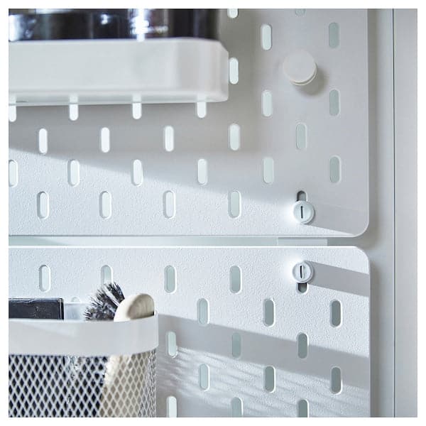 Ikea SKÅDIS - Connector for SKÅDIS pegboards., white