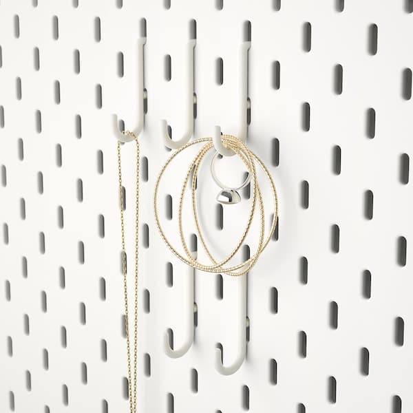 Ikea SKÅDIS - Hook, white