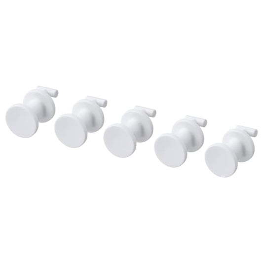 Ikea SKÅDIS - Hook, white, 19 mm
