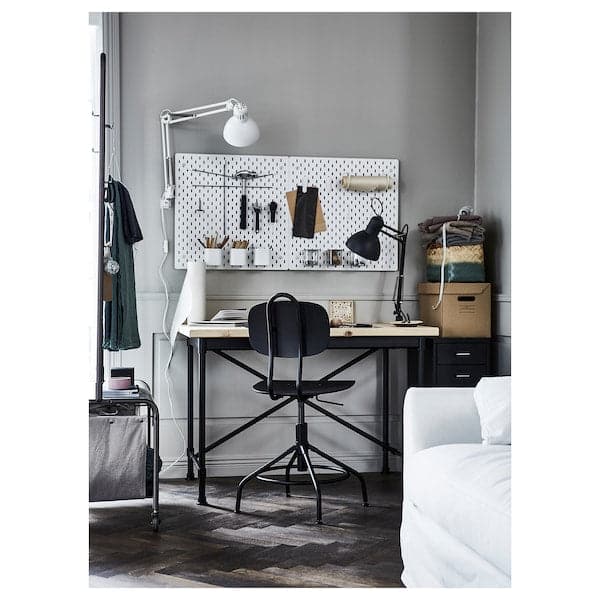 Ikea SKÅDIS - Pegboard, white, 56x56 cm