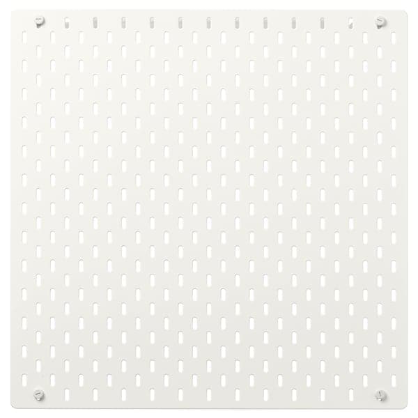 SKÅDIS - Pegboard, white, 56x56 cm