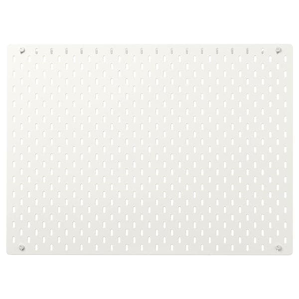 SKÅDIS - Pegboard, white, 76x56 cm