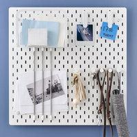 SKÅDIS - Pegboard, white, 56x56 cm - Premium Decor from Ikea - Just €19.99! Shop now at Maltashopper.com