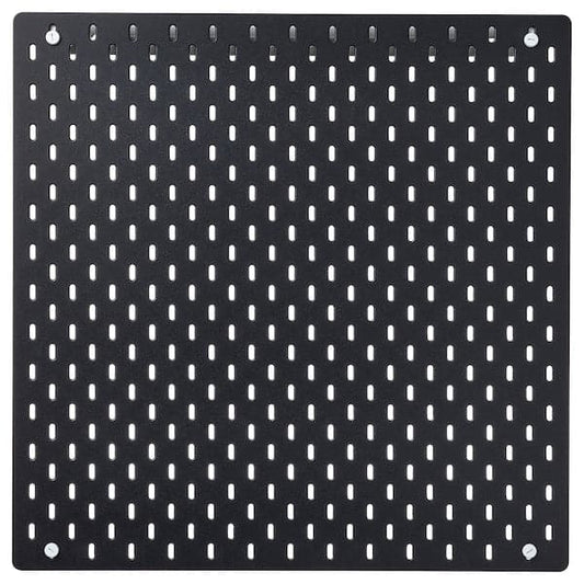 SKÅDIS - Pegboard, black, 56x56 cm - best price from Maltashopper.com 10534375