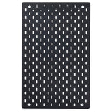 SKÅDIS pegboard, black, 36x56 cm