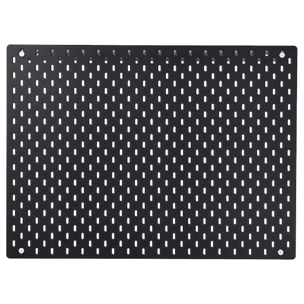 SKÅDIS - Pegboard, black, 76x56 cm - best price from Maltashopper.com 50534378