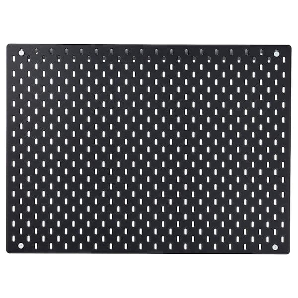 SKÅDIS - Pegboard, black, 76x56 cm