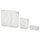 SKÅDIS - SKÅDIS Storage basket, set of 3, white