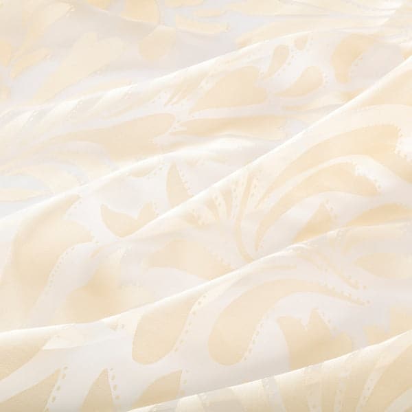 Ikea SKÄREFLY - Thin curtain, 2 sheets, beige, 145x300 cm