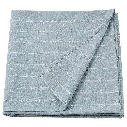 SKÄRMLILJA - Bedspread, light blue, 230x250 cm