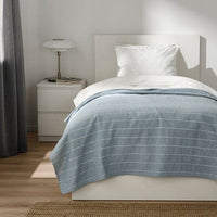 SKÄRMLILJA - Bedspread, light blue, 150x250 cm - best price from Maltashopper.com 50513432