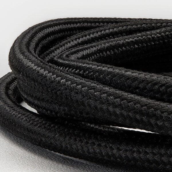 Ikea SKAFTET - Cord set, textile nickel-plated, 1.4 m