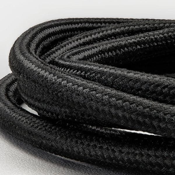 Ikea SKAFTET - Cord set, textile brass-plated, 1.4 m
