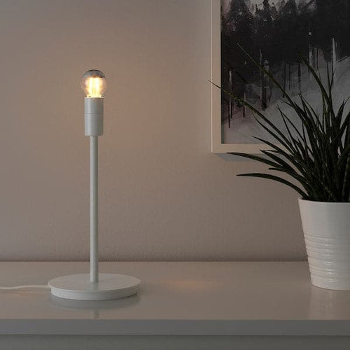 SKAFTET Base for table lamp - white 30 cm , 30 cm