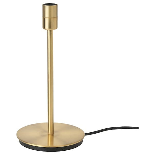 SKAFTET Base for table lamp - brass color 30 cm , 30 cm