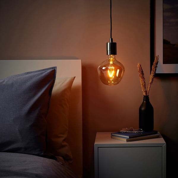 SKAFTET / MOLNART - Pendant lamp with bulb , - best price from Maltashopper.com 89491288