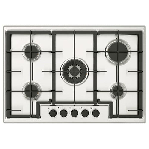 SKÅLAN gas hob, IKEA 500 stainless steel, 74 cm