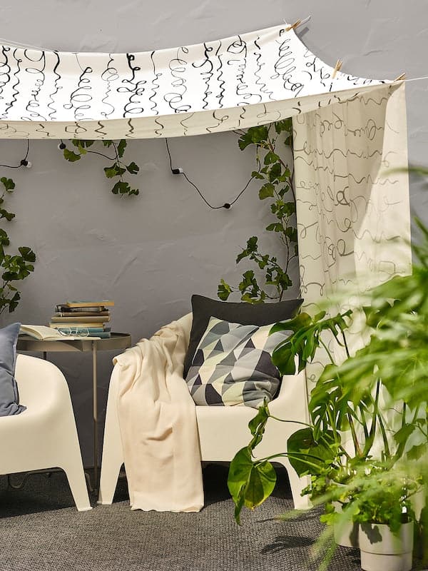 Ikea SKARPÖ - Armchair, outdoor, white