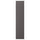 SKATVAL - SKATVAL Door with hinges, dark grey, 40x180 cm