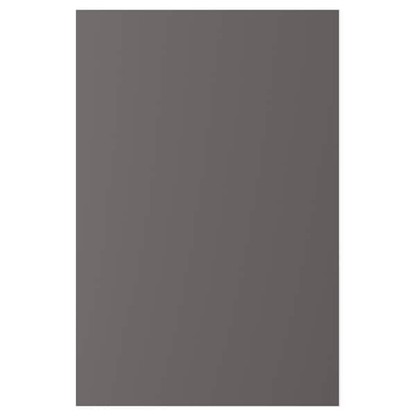 Ikea SKATVAL - Door with hinges, dark grey, 40x60 cm