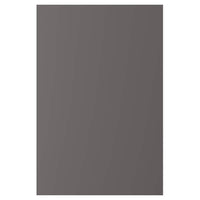 SKATVAL - Door with hinges, dark grey, 40x60 cm - best price from Maltashopper.com 79213471