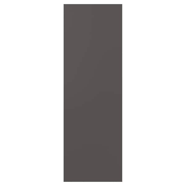 Ikea SKATVAL - Door with hinges, dark grey, 40x120 cm