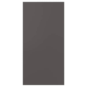 Ikea SKATVAL - Door with hinges, dark grey, 60x120 cm