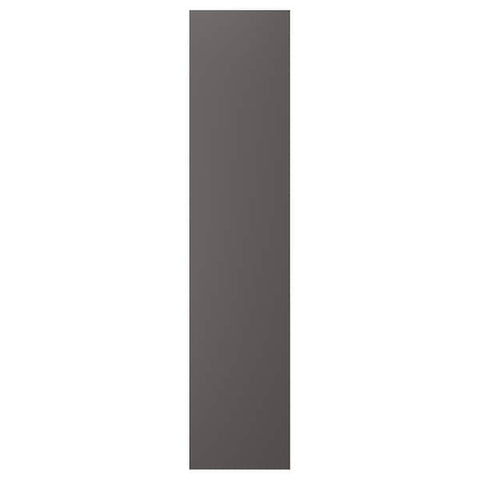 Ikea SKATVAL - Door, dark grey, 40x180 cm