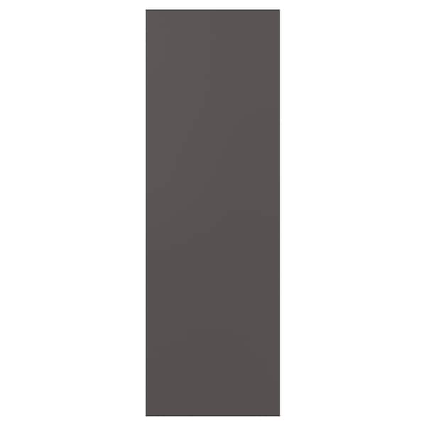 SKATVAL - Door, dark grey, 40x120 cm - best price from Maltashopper.com 10331085