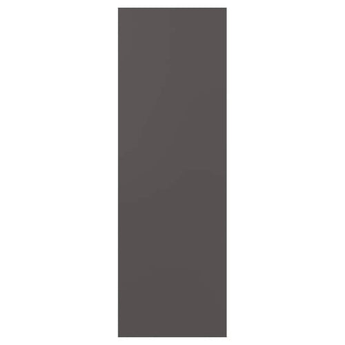 SKATVAL - Door, dark grey, 40x120 cm