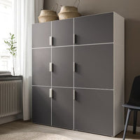 SKATVAL - Door, dark grey, 40x40 cm - best price from Maltashopper.com 30331089