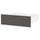 SKATVAL - SKATVAL Drawer, white/dark grey, 60x57x20 cm