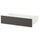 SKATVAL - SKATVAL Drawer, white/dark grey, 80x57x20 cm