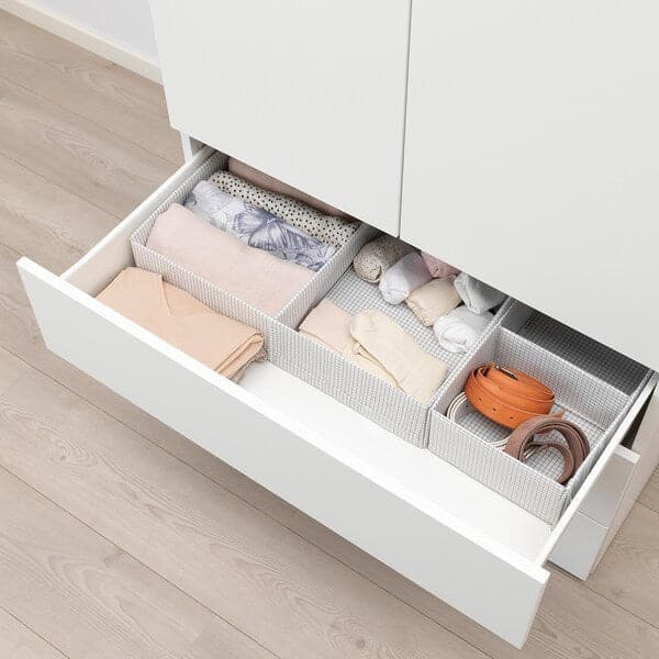 Ikea SKATVAL - Drawer, white/dark grey, 80x57x20 cm