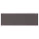 SKATVAL drawer front, dark grey, 60x20 cm