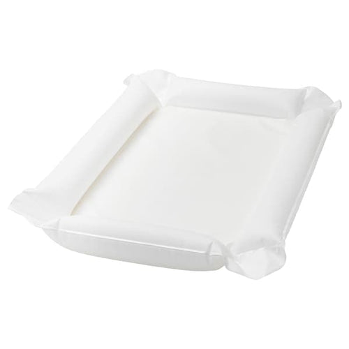 SKÖTSAM - Babycare mat, white, 53x80x2 cm