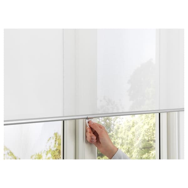 Ikea SKOGSKLÖVER Roller curtain - white 140x195 cm , 140x195 cm