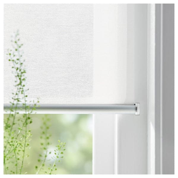 Ikea SKOGSKLÖVER Roller curtain - white 140x195 cm , 140x195 cm