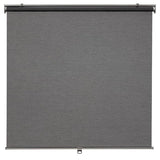 SKOGSKLÖVER roller blind, grey, 100x195 cm