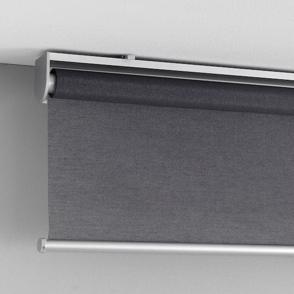 SKOGSKLÖVER Roller curtain - grey 120x195 cm , 120x195 cm - best price from Maltashopper.com 60314601