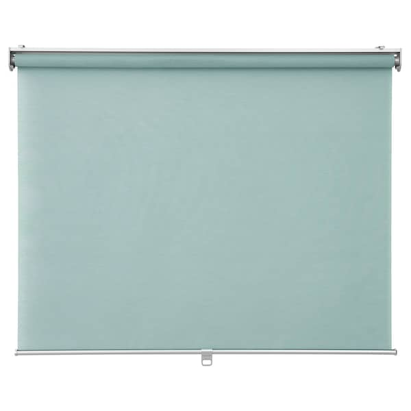 SKOGSKLÖVER Roller curtain - green 140x195 cm