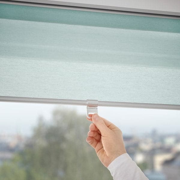 Ikea SKOGSKLÖVER Roller curtain - green 80x195 cm