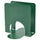 SKOGSRÖR napkin holder, dark green, 13x12 cm