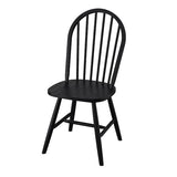 SKOGSTA chair, black, 46x94x55 cm