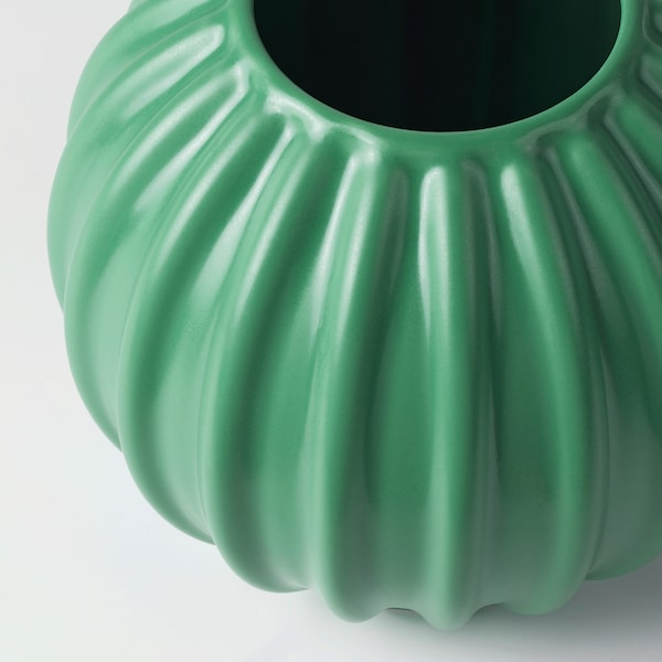 SKOGSTUNDRA - Vase, green, 15 cm - best price from Maltashopper.com 20555602