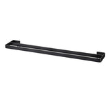 SKOGSVIKEN towel rail, black, 60 cm