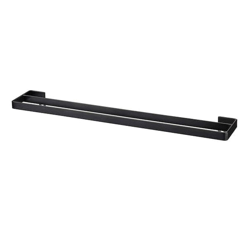 SKOGSVIKEN - Towel rail, black, 60 cm