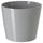 SKOGSVINBÄR - SKOGSVINBÄR Plant pot, in/outdoor grey, 15 cm