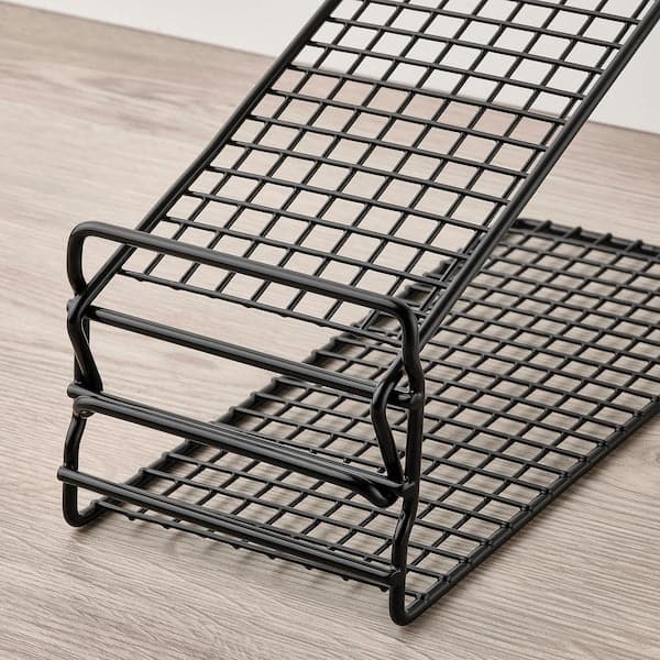 Ikea SKOSTALL - Shoe organiser, black, 11x19x27 cm