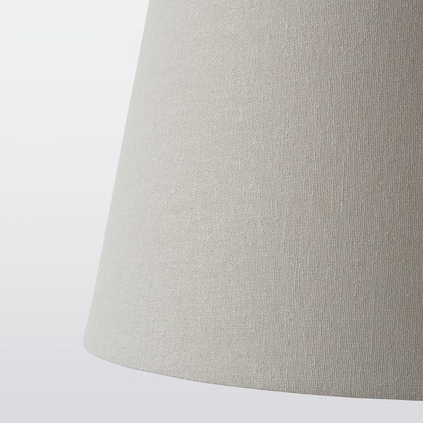SKOTTORP - Lamp shade, light grey, 19 cm - best price from Maltashopper.com 20509549